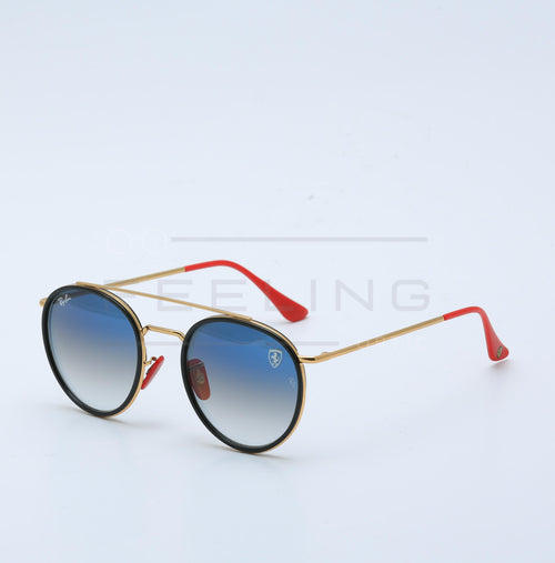 RAYBAN FERRARI RB-3647M - Bleu & Gold