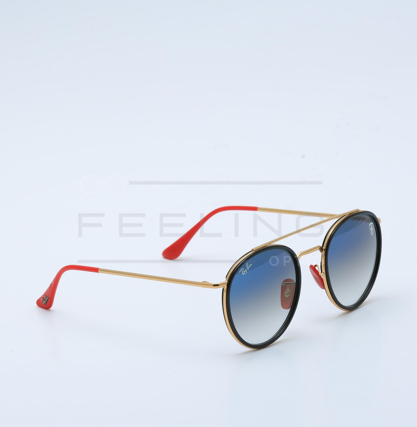 RAYBAN FERRARI RB-3647M - Bleu & Gold