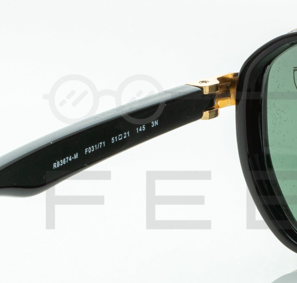 RAYBAN FERRARI RB-3674M - Vert & Gold
