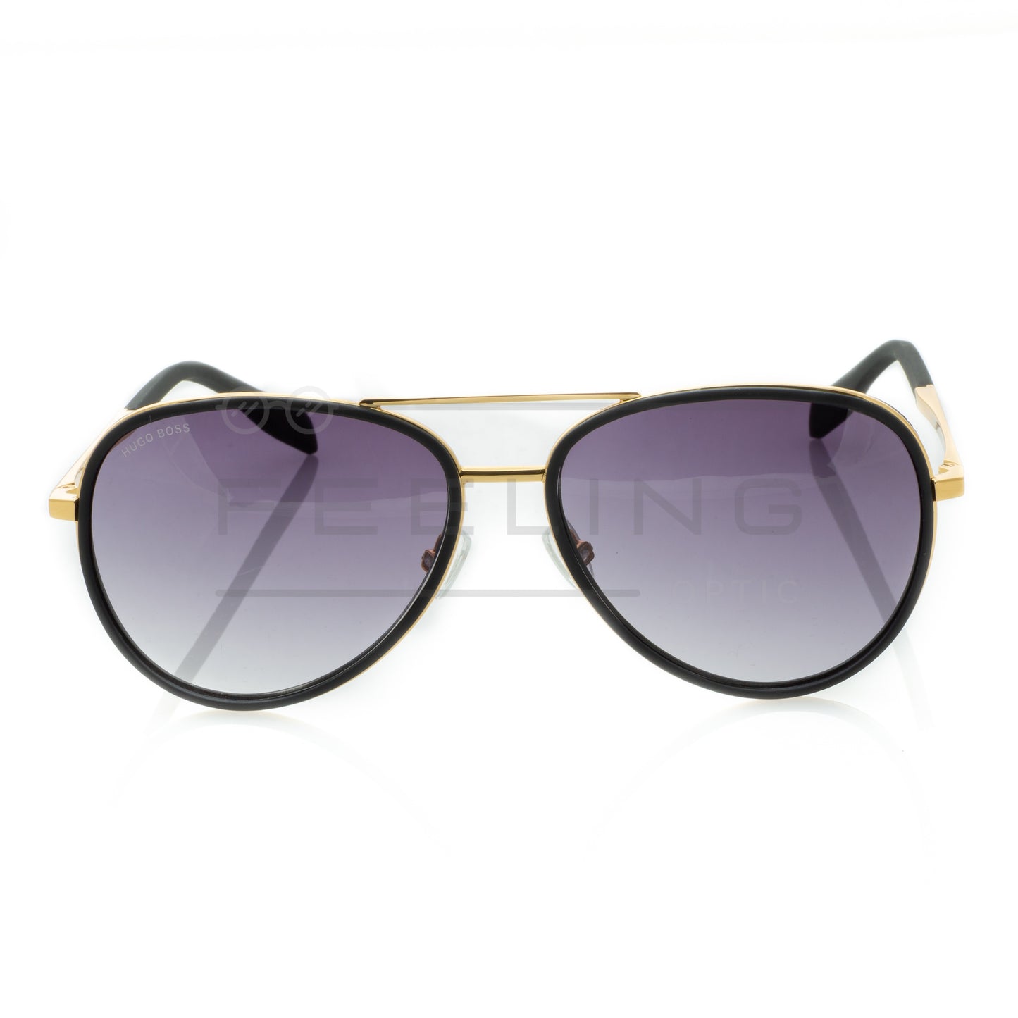 HUGO BOSS 0510/S - Noir & Gold