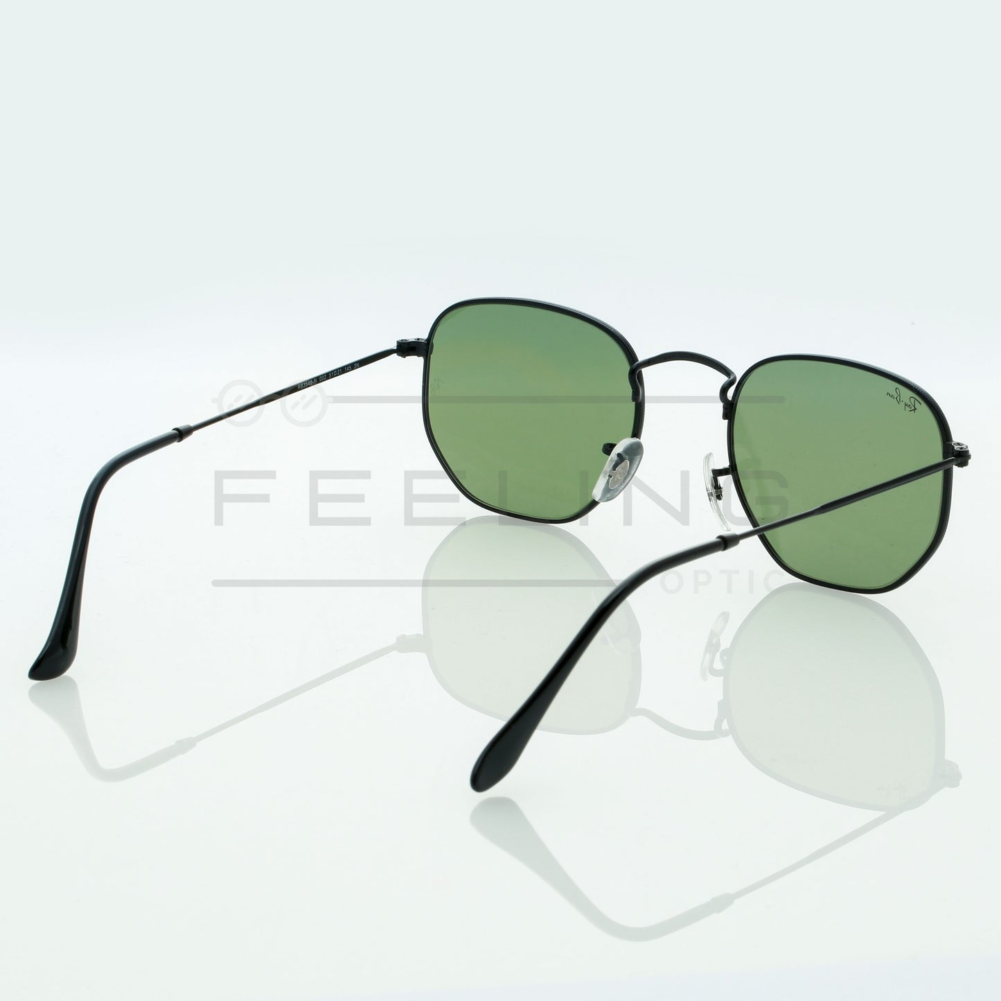RAYBAN Hexago RB-3548 - Vert & Noir