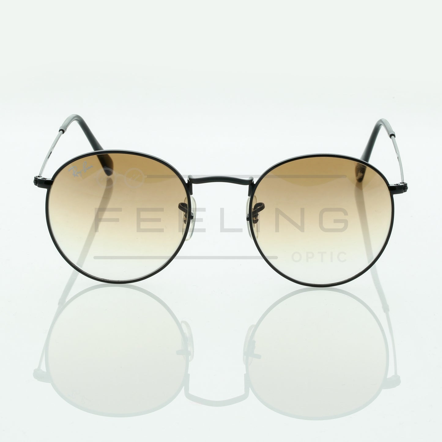RAYBAN Round RB-3447 - Marron & Noir
