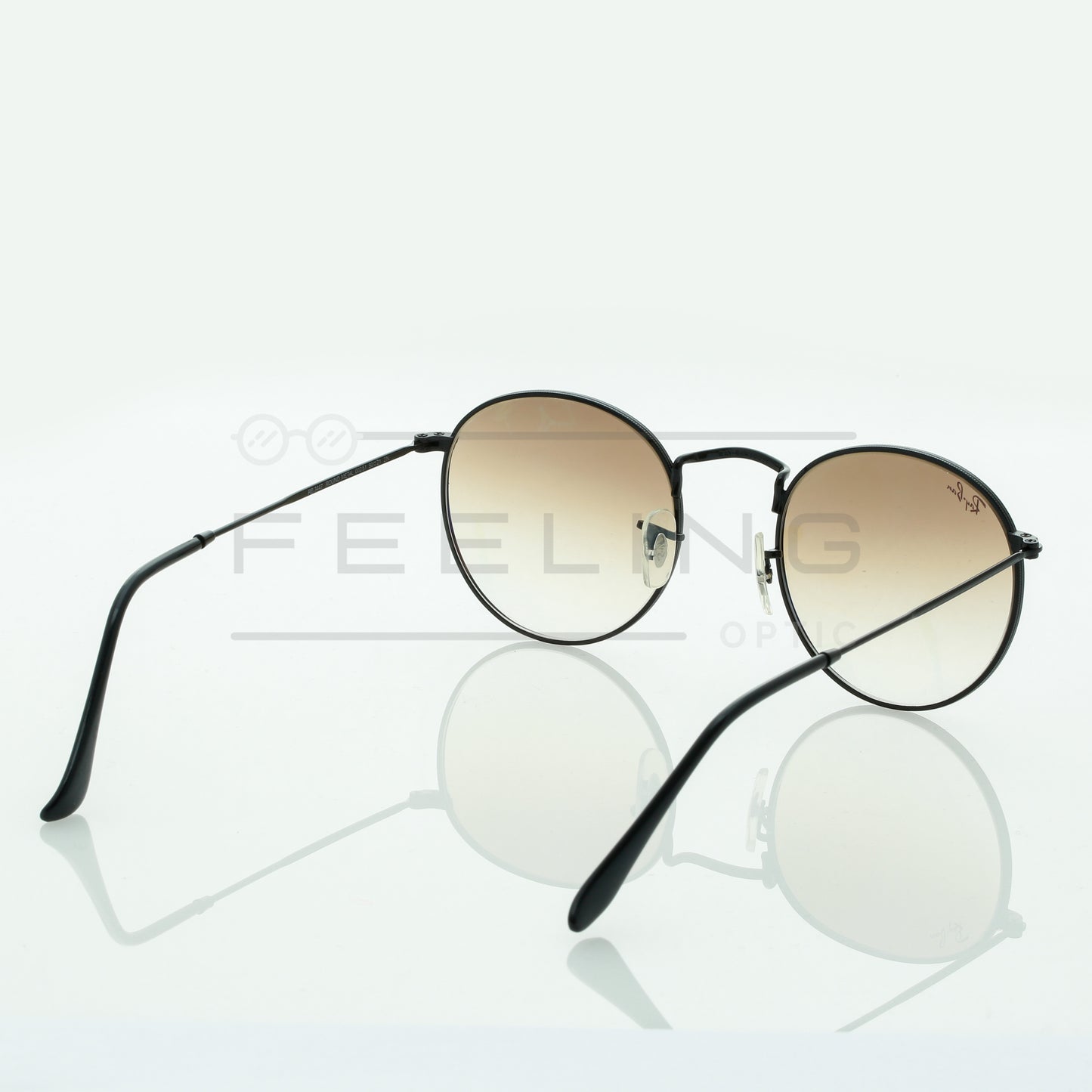 RAYBAN Round RB-3447 - Marron & Noir