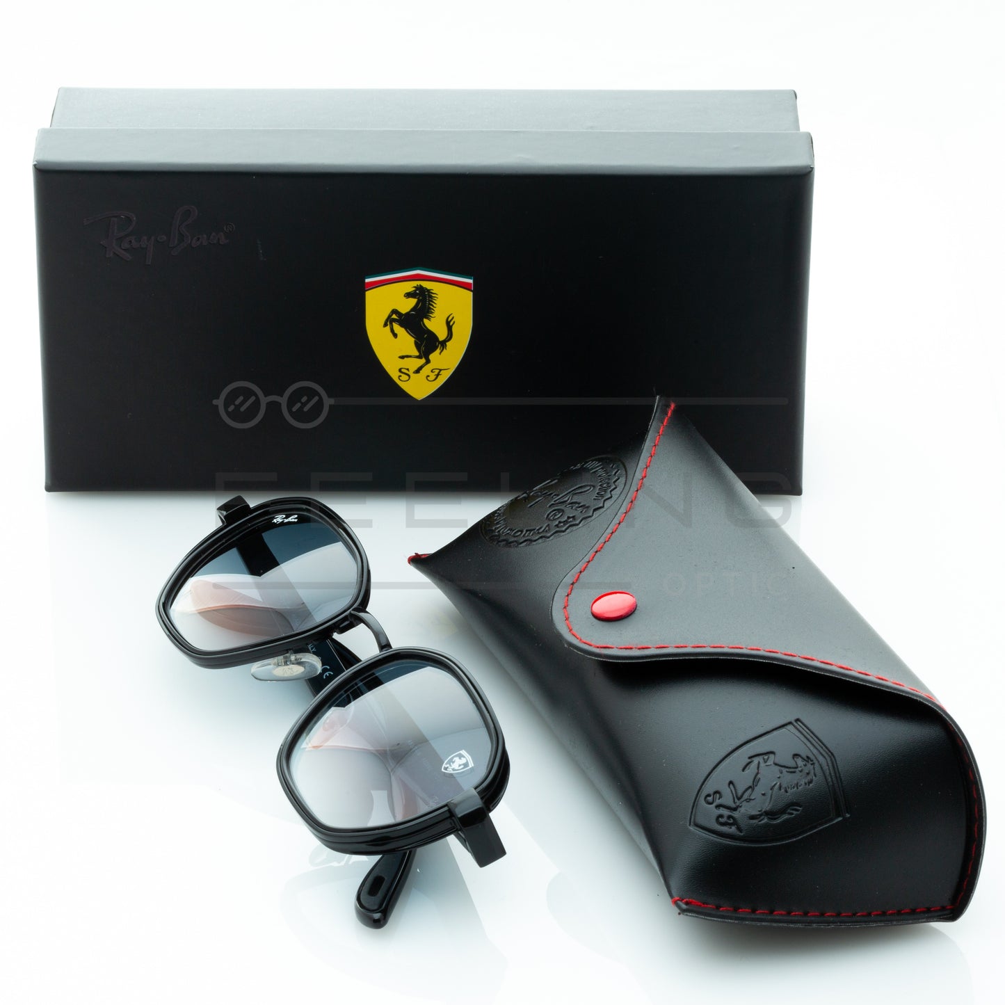 RAYBAN FERRARI RB-3674M - Gris & Noir