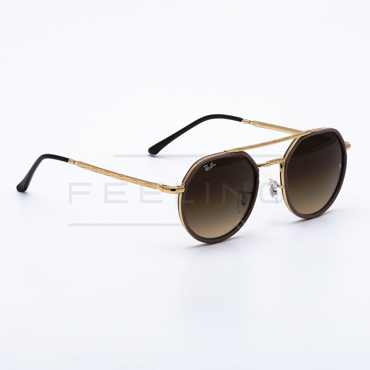 RAYBAN RB-3765 - Marron & Gold