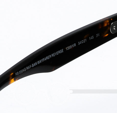 RAYBAN WAYFARER REVERSE RB-0504S - Noir Havane