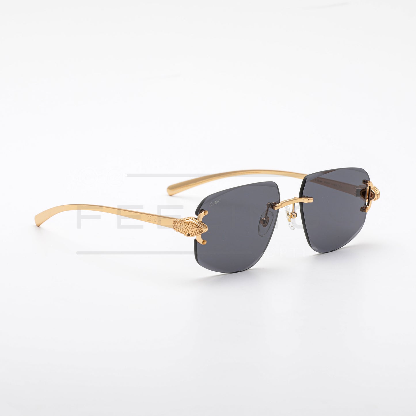 CARTIER CT0648S - Noir & Gold