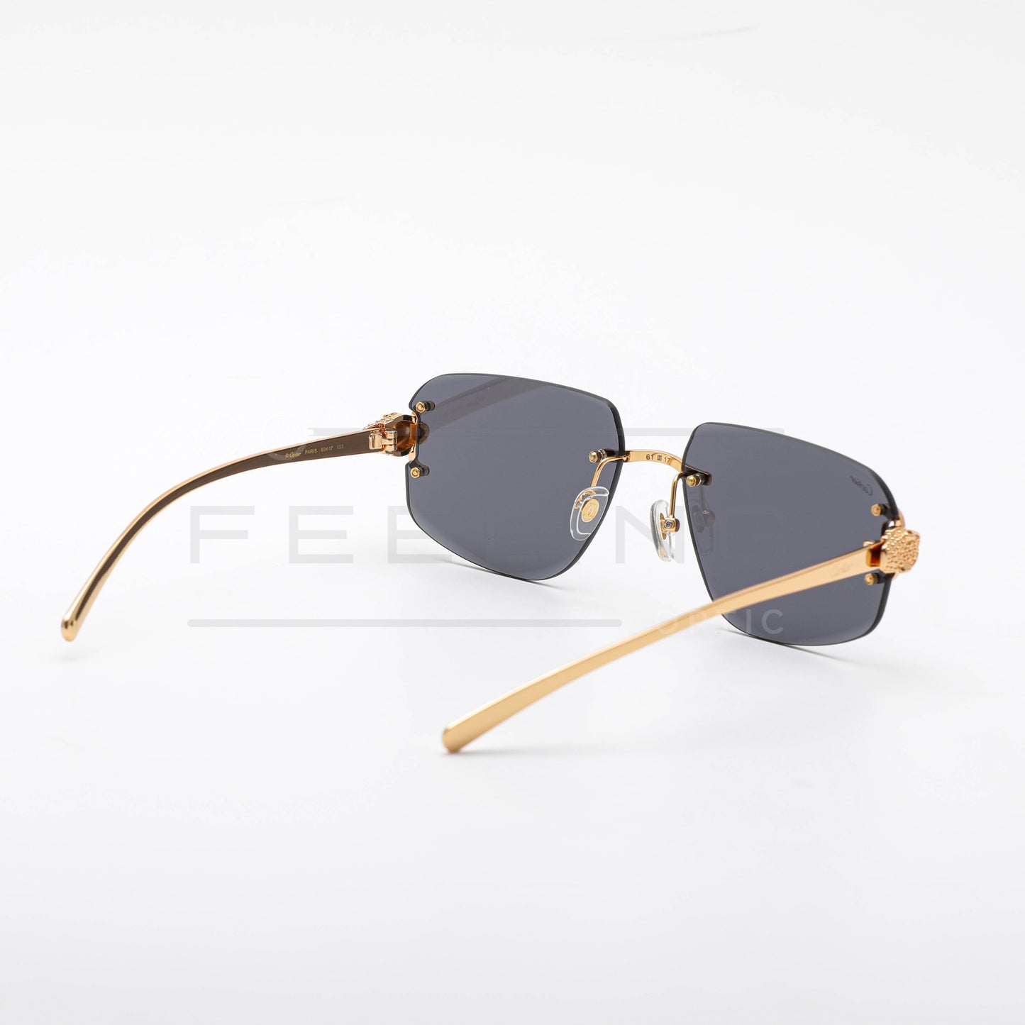 CARTIER CT0648S - Noir & Gold
