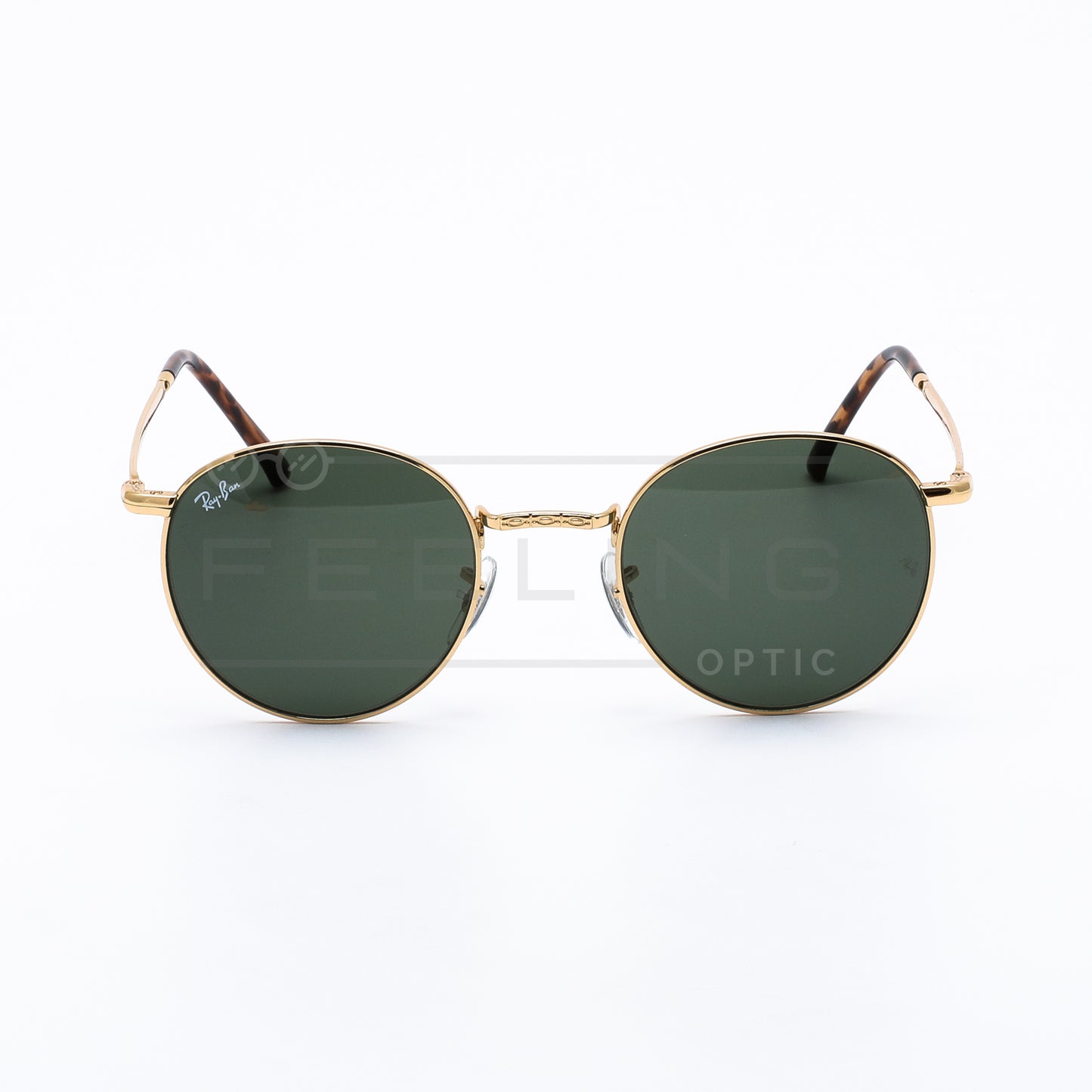 RAYBAN NEW ROUND RB-3637 - Vert & Gold