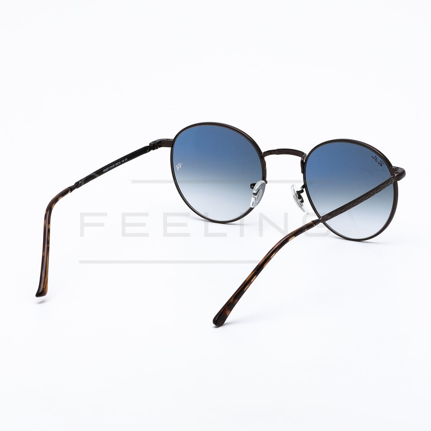 RAYBAN NEW ROUND RB-3637 - Bleu & Noir