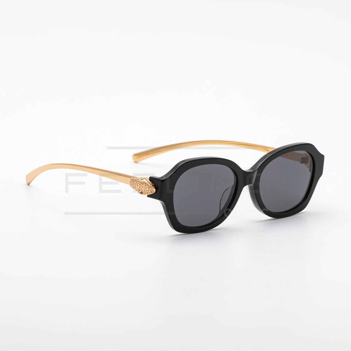 CARTIER CT0645S - Noir & Gold