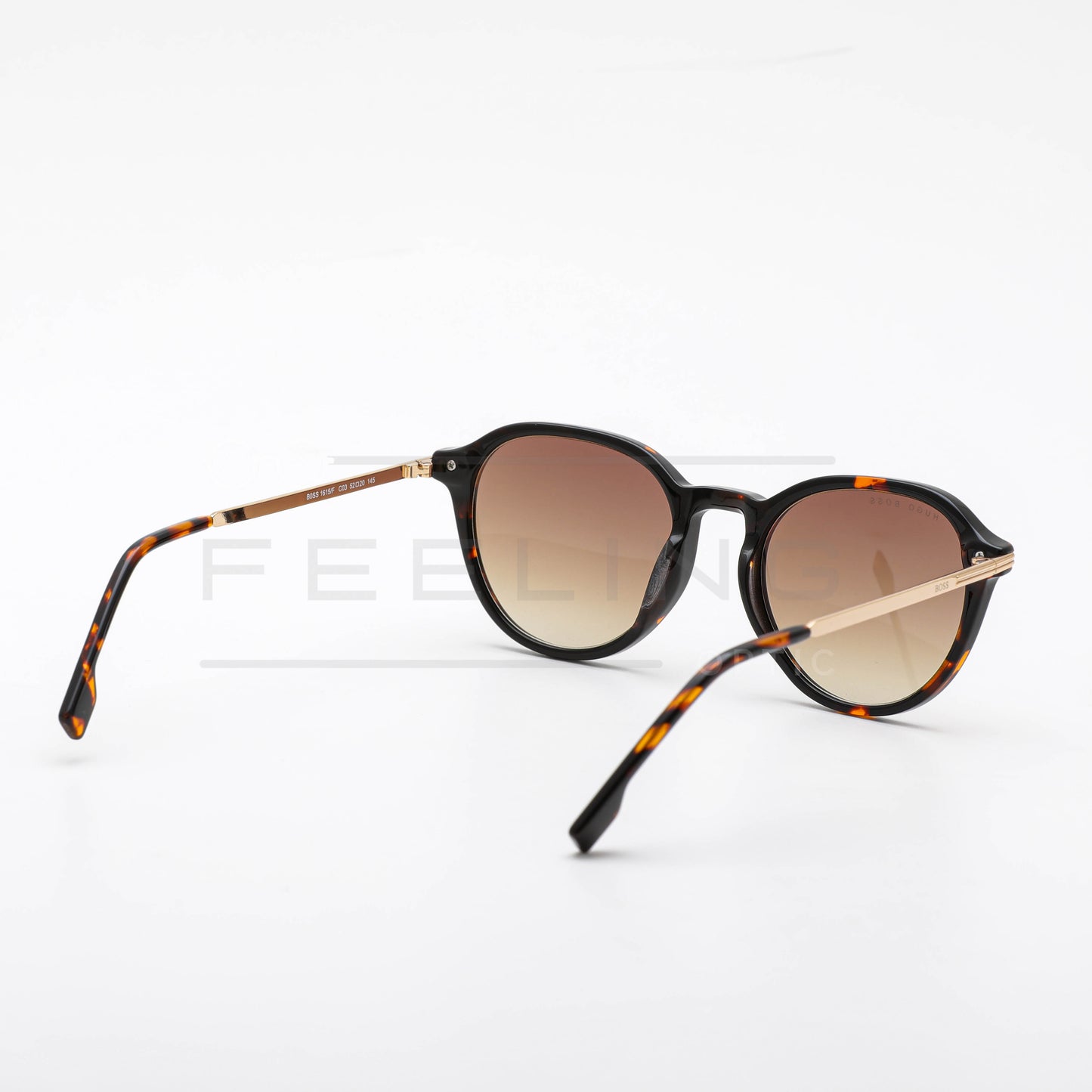 HUGO BOSS 1615/F - Marron & Gold