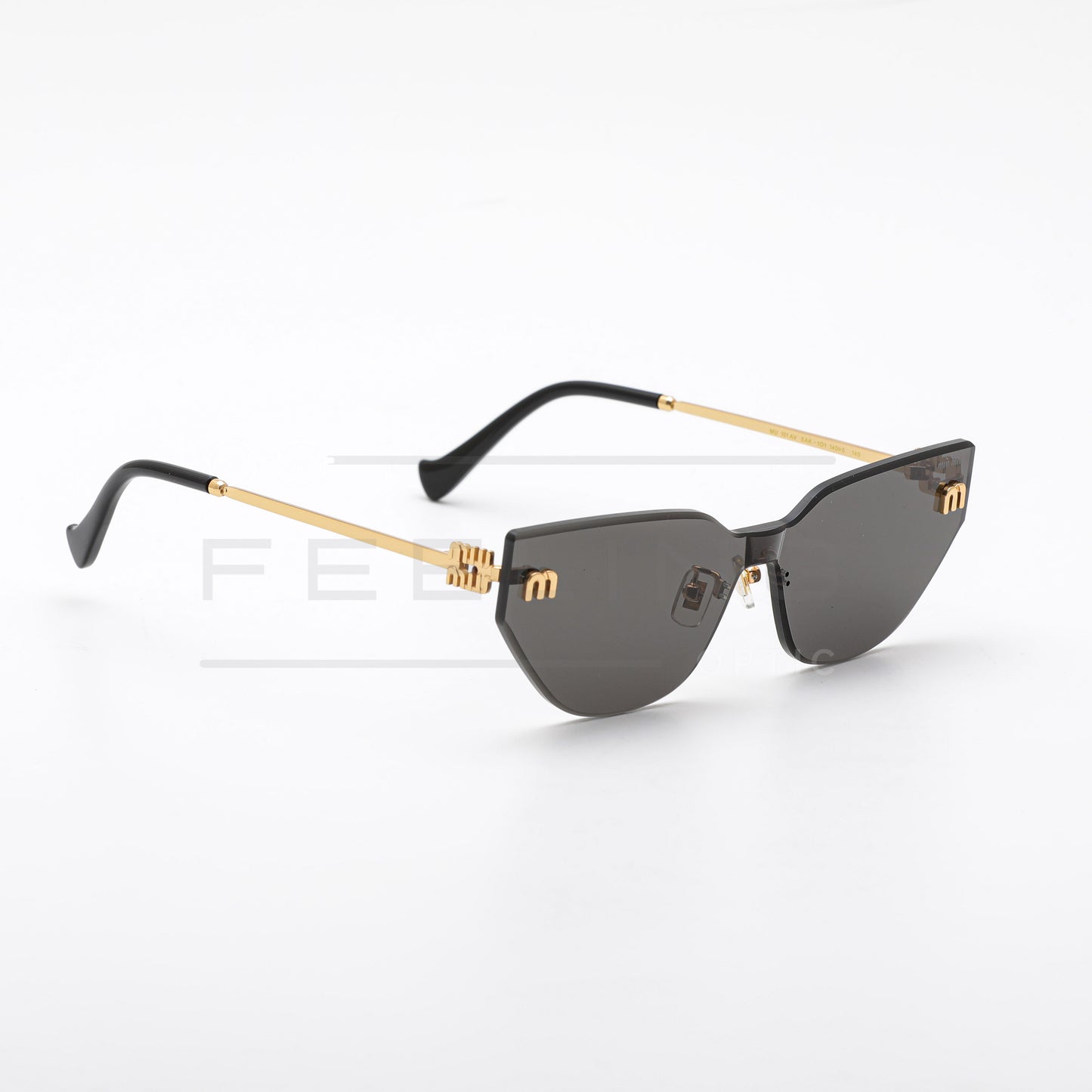 MIU MIU 101AV - Noir & Gold