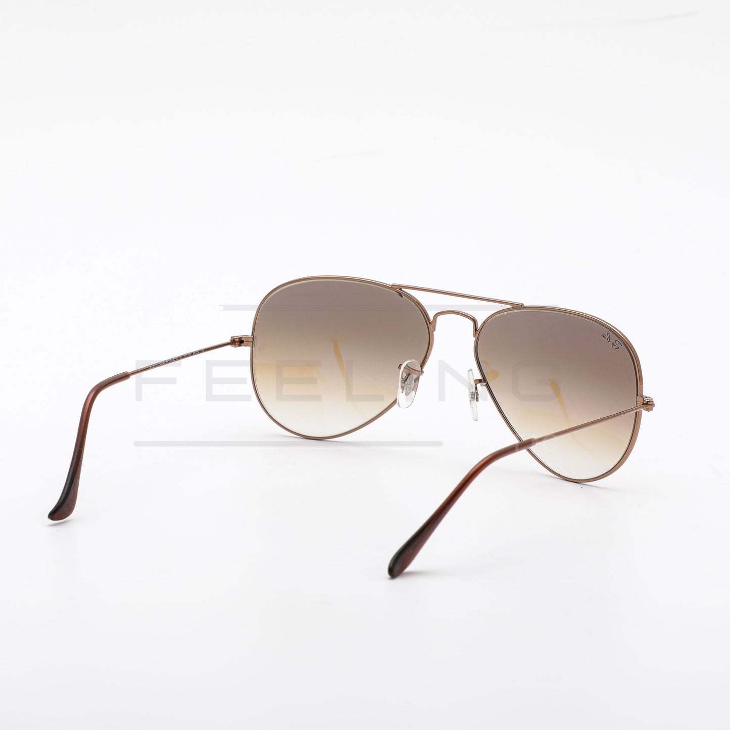 RAYBAN AVIATOR RB-3025 - Marron & Bronze