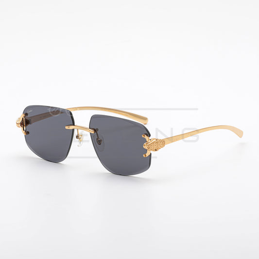 CARTIER CT0648S - Noir & Gold
