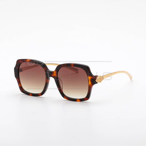 CARTIER CT0646S - Marron & Gold