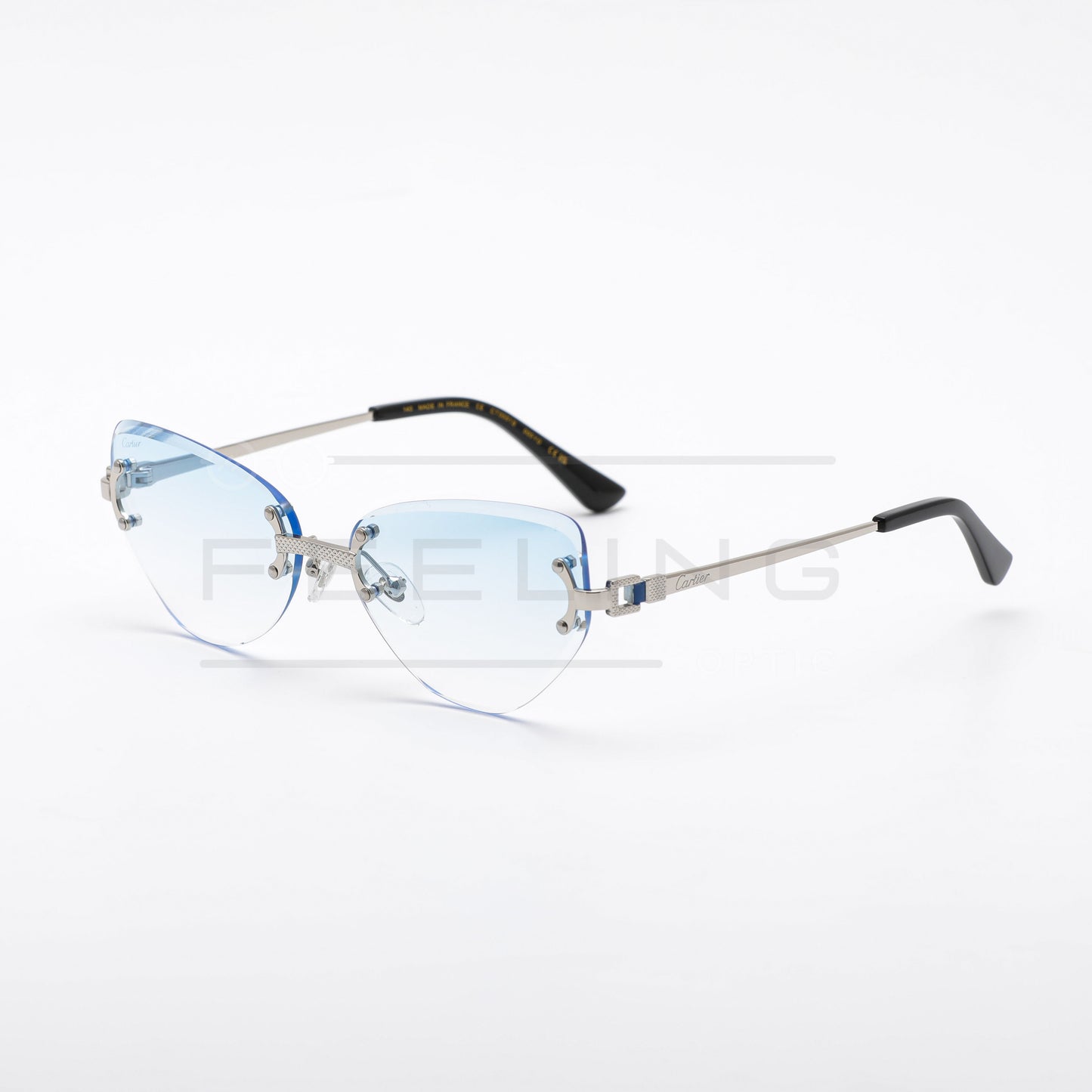 CARTIER CT0551S - Bleu Ciel & Gris