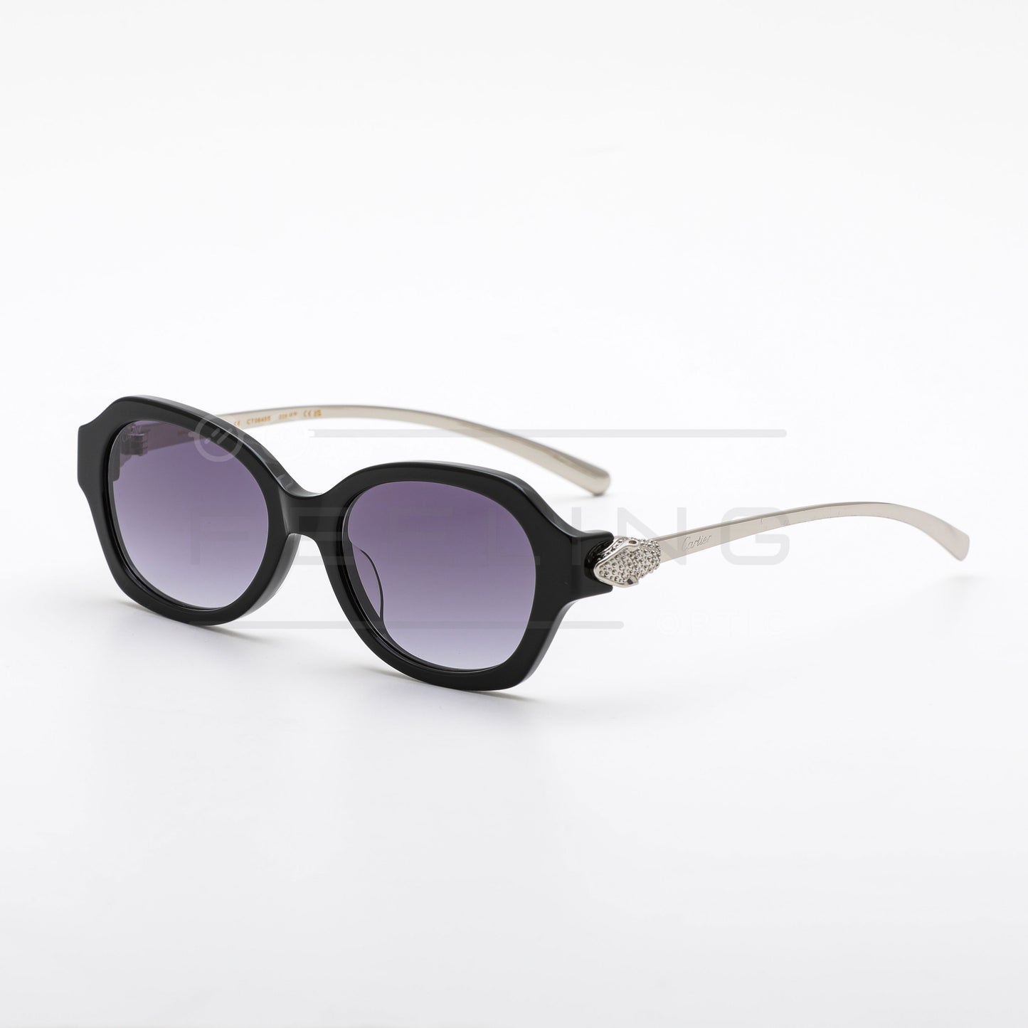CARTIER CT0645S - Noir & Gris