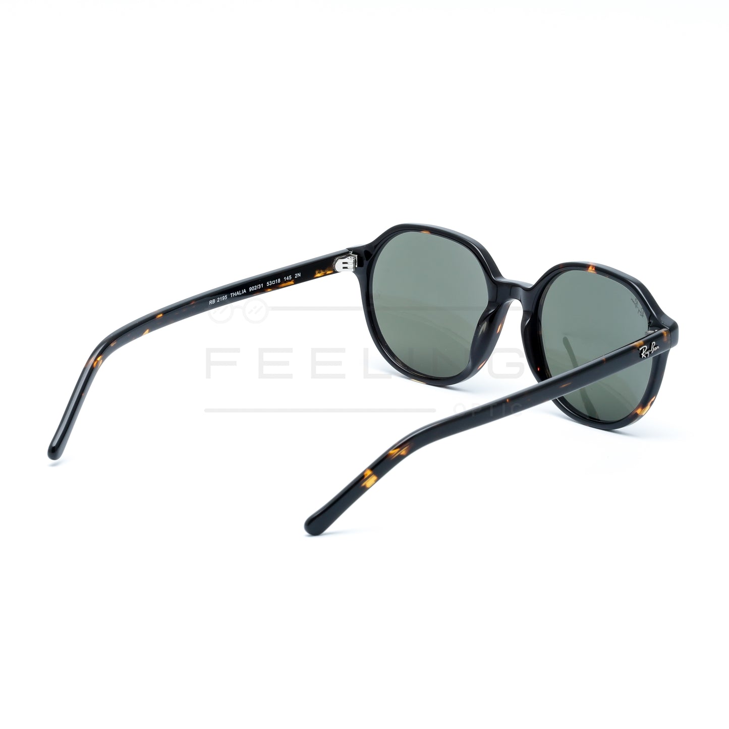 RAYBAN THALIA RB-2195 - Vert & Noir Tigré