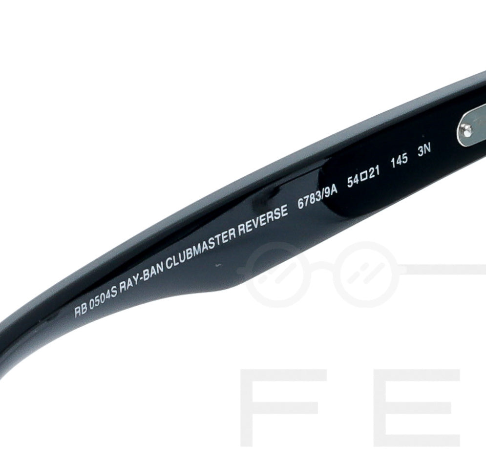 RAYBAN CLUBM REVERSE RB-0504S - Full Black