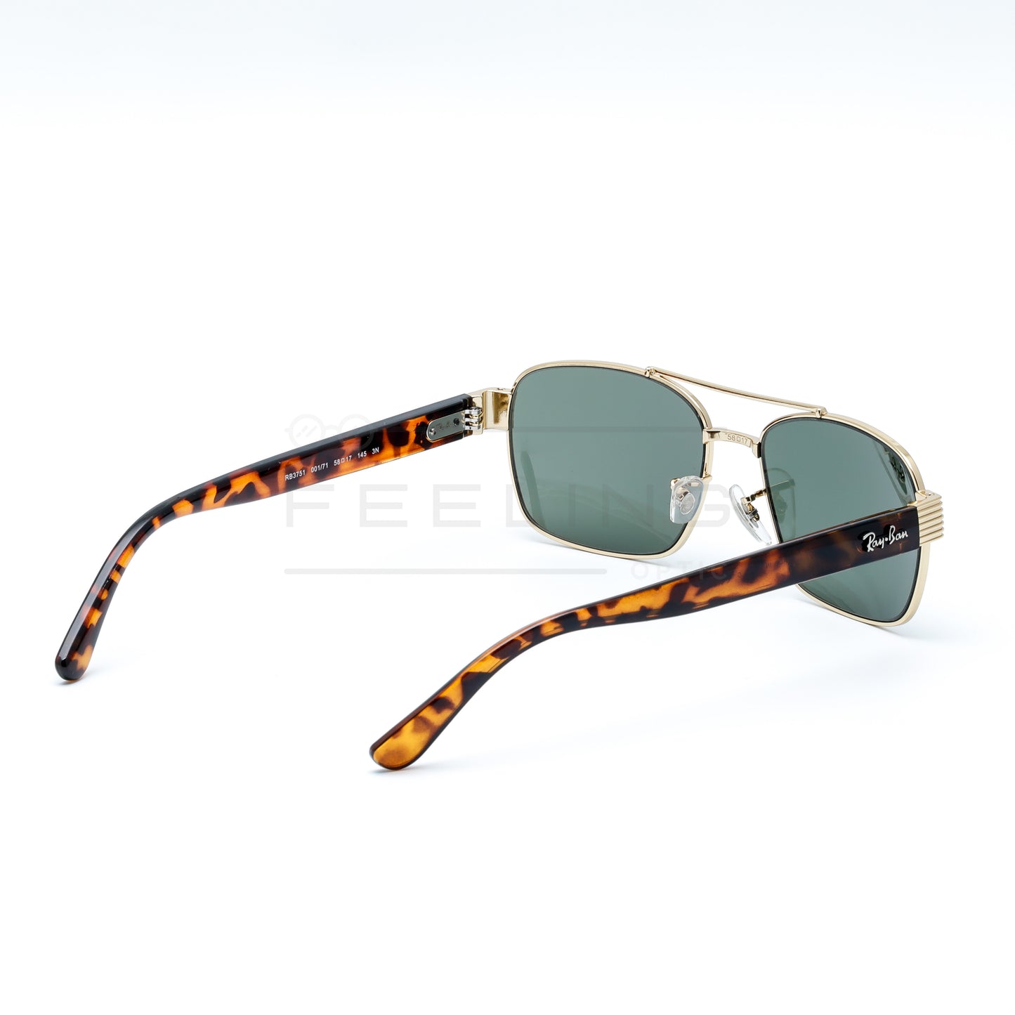 RAYBAN RB-3751 - Vert & Havane