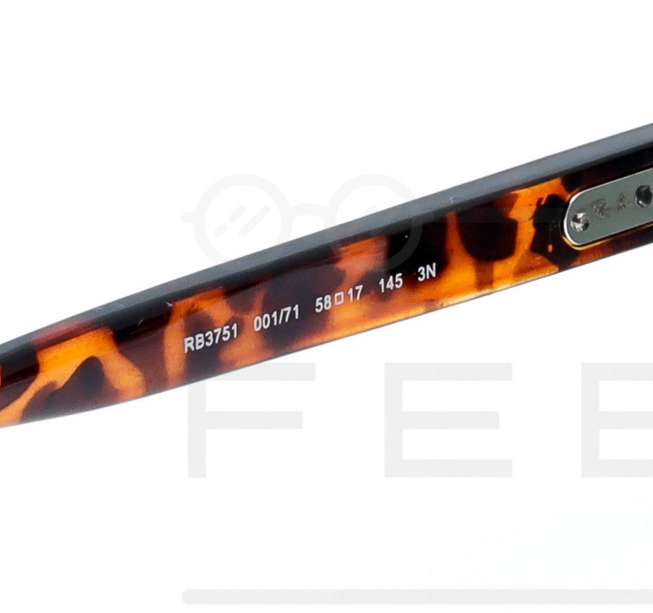 RAYBAN RB-3751 - Vert & Havane