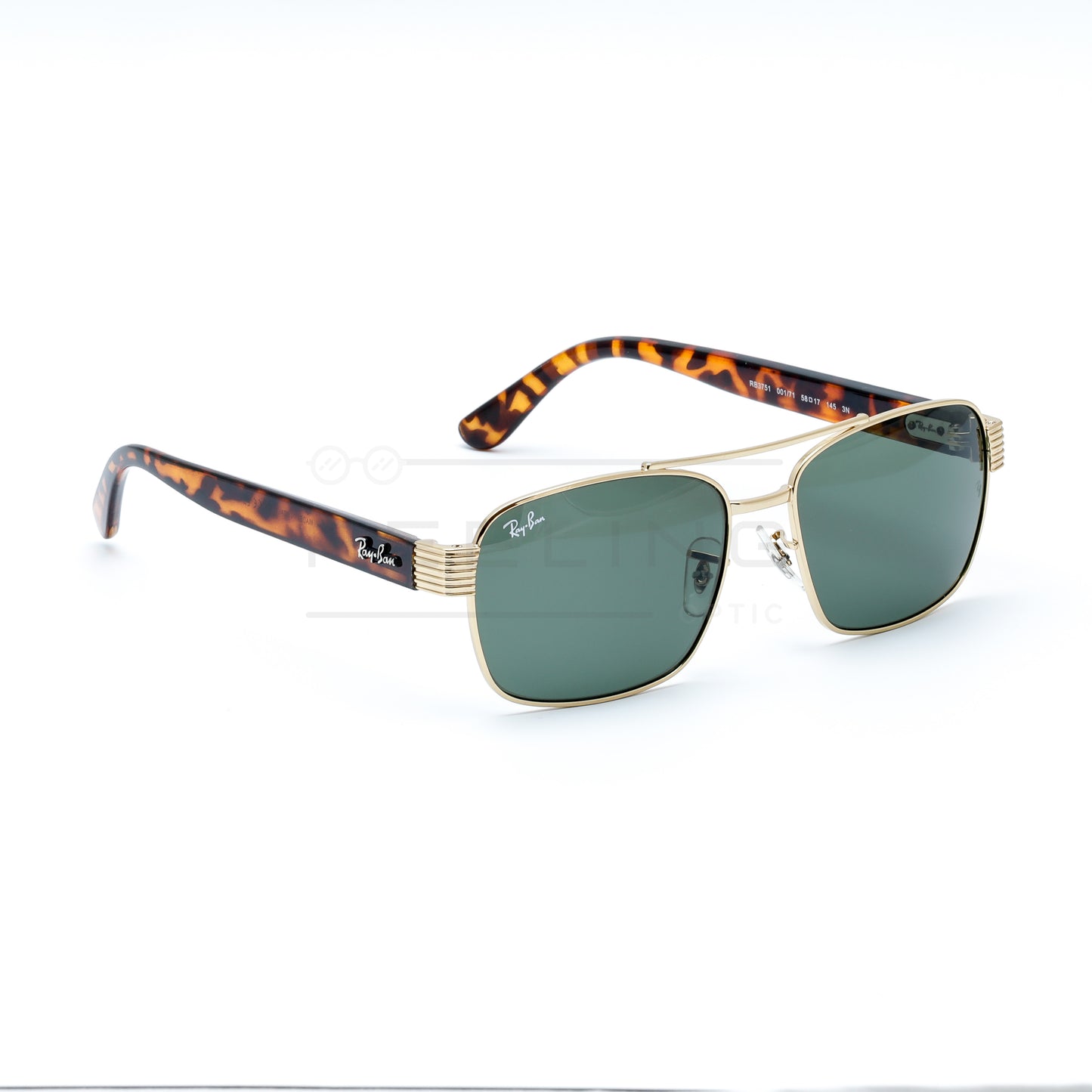 RAYBAN RB-3751 - Vert & Havane
