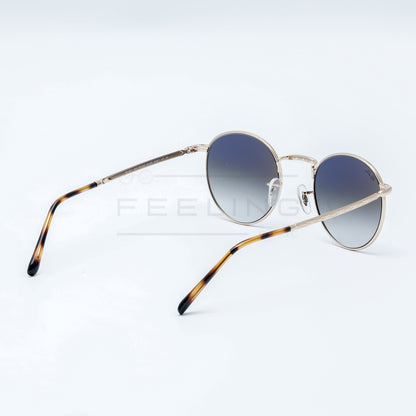 RAYBAN NEW ROUND RB-3637 - Bleu & Gold Rose
