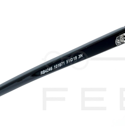 RAYBAN RB-4246 - Bleu & Noir