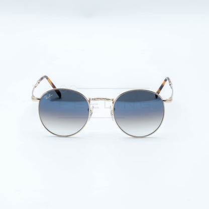 RAYBAN NEW ROUND RB-3637 - Bleu & Gold Rose