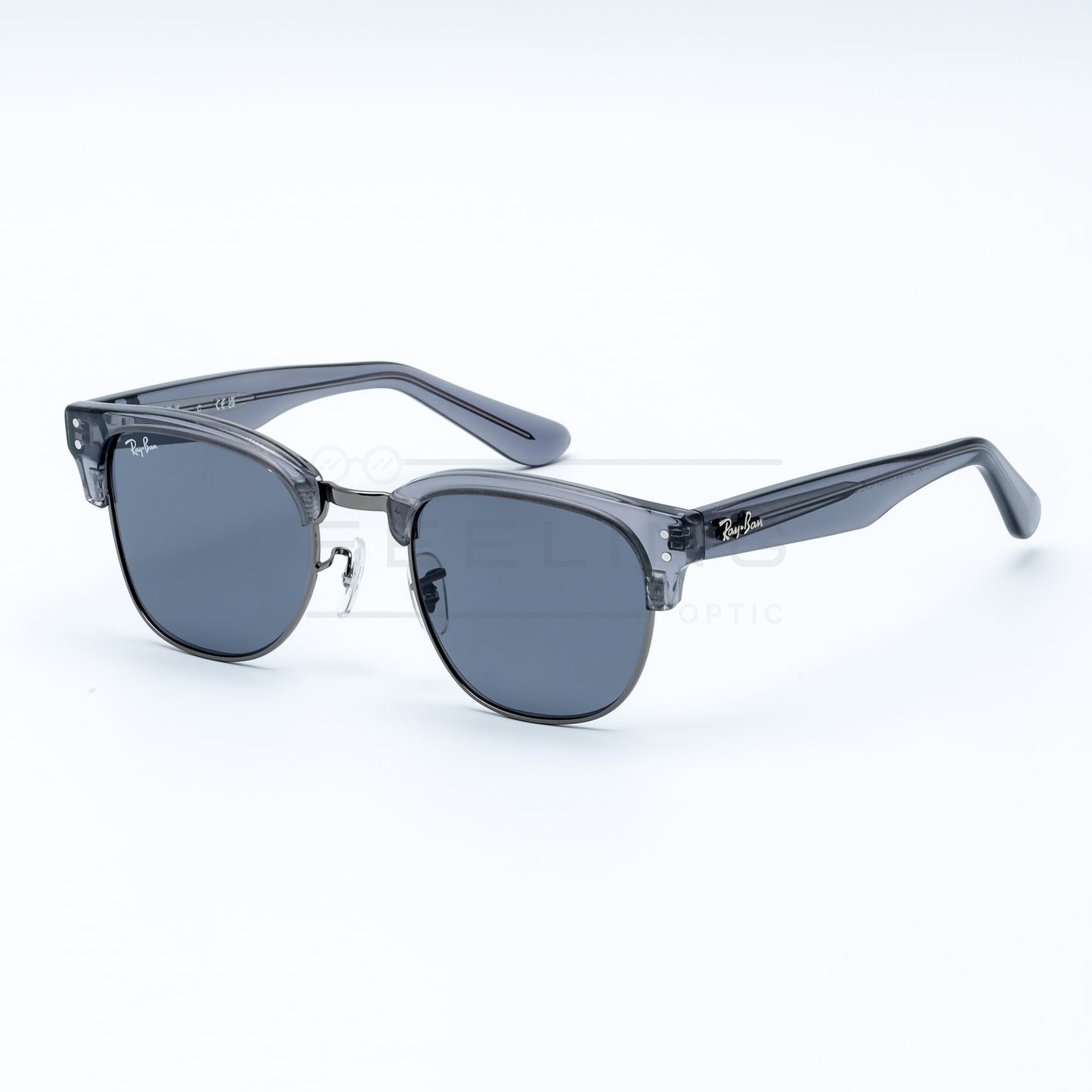 RAYBAN CLUBM REVERSE RB-0504S - Gris Foncé & Crystal Grey