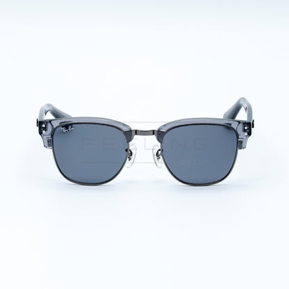 RAYBAN CLUBM REVERSE RB-0504S - Gris Foncé & Crystal Grey