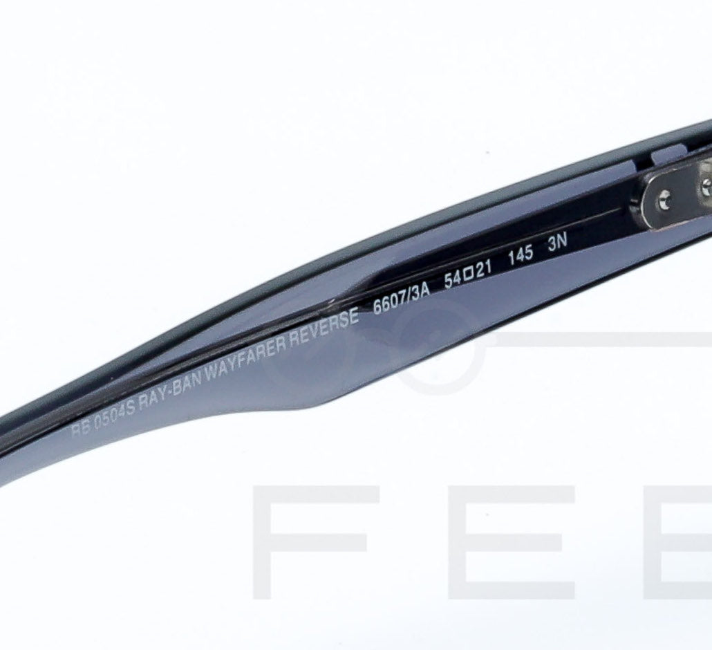 RAYBAN CLUBM REVERSE RB-0504S - Gris Foncé & Crystal Grey