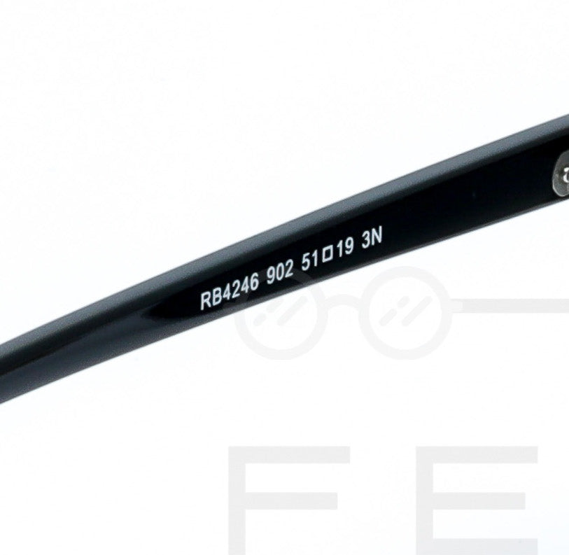 RAYBAN RB-4246 - Noir & Silver