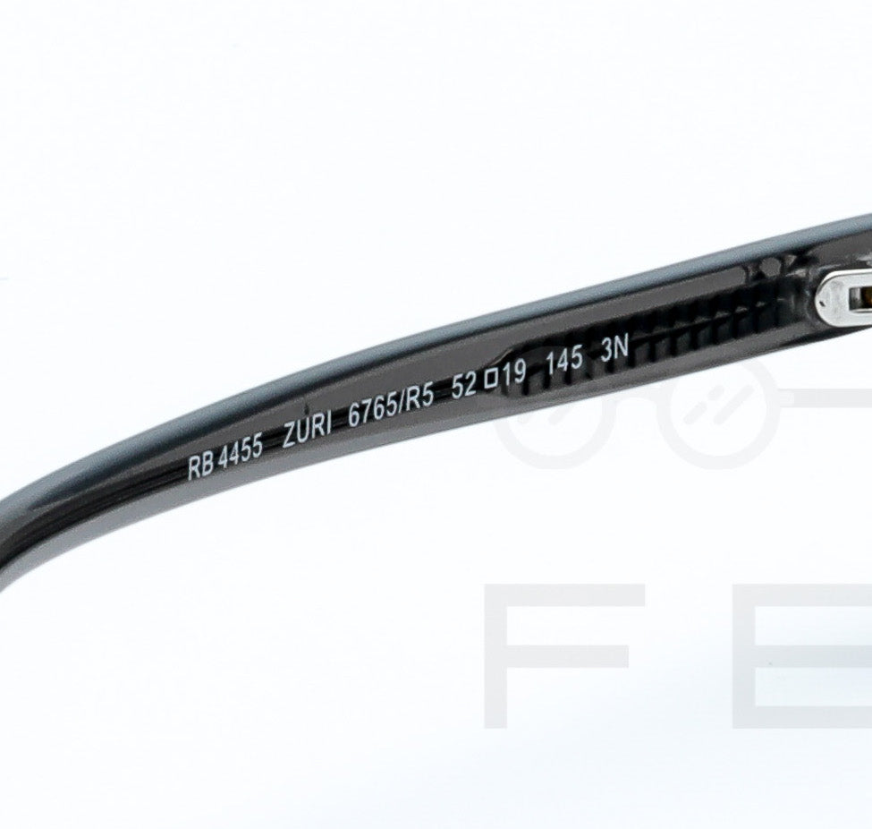 RAYBAN ZURI RB-4455 - Bleu & Gris Fumé