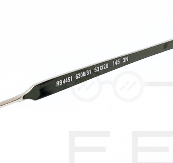 RAYBAN RB-4451 - Vert & Noir