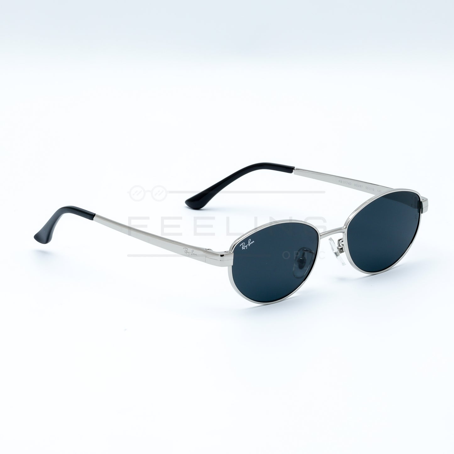 RAYBAN RB-3774D - Noir & Silver