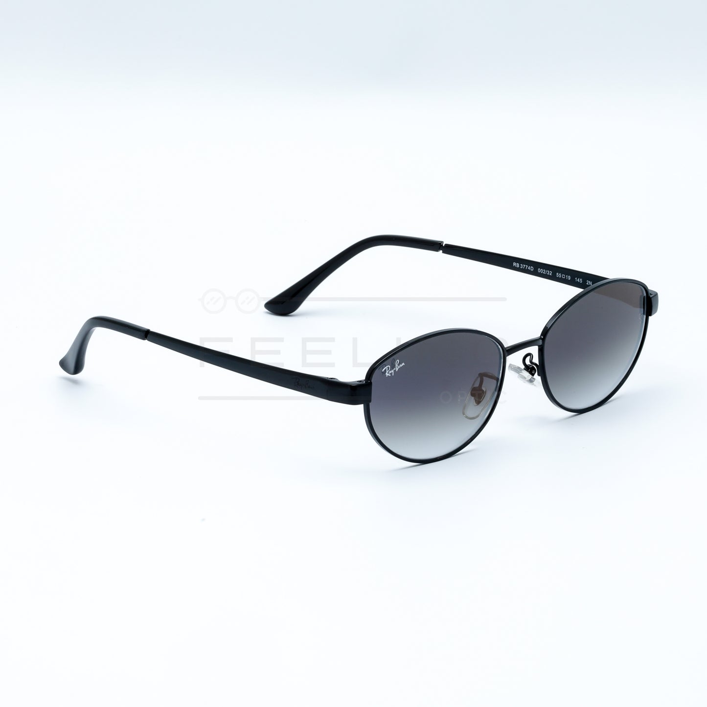 RAYBAN RB-3774D - Gris & Noir