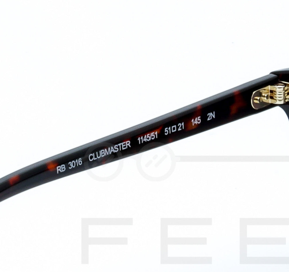 RAYBAN CLUBMASTER RB-3016 - Marron & Havane