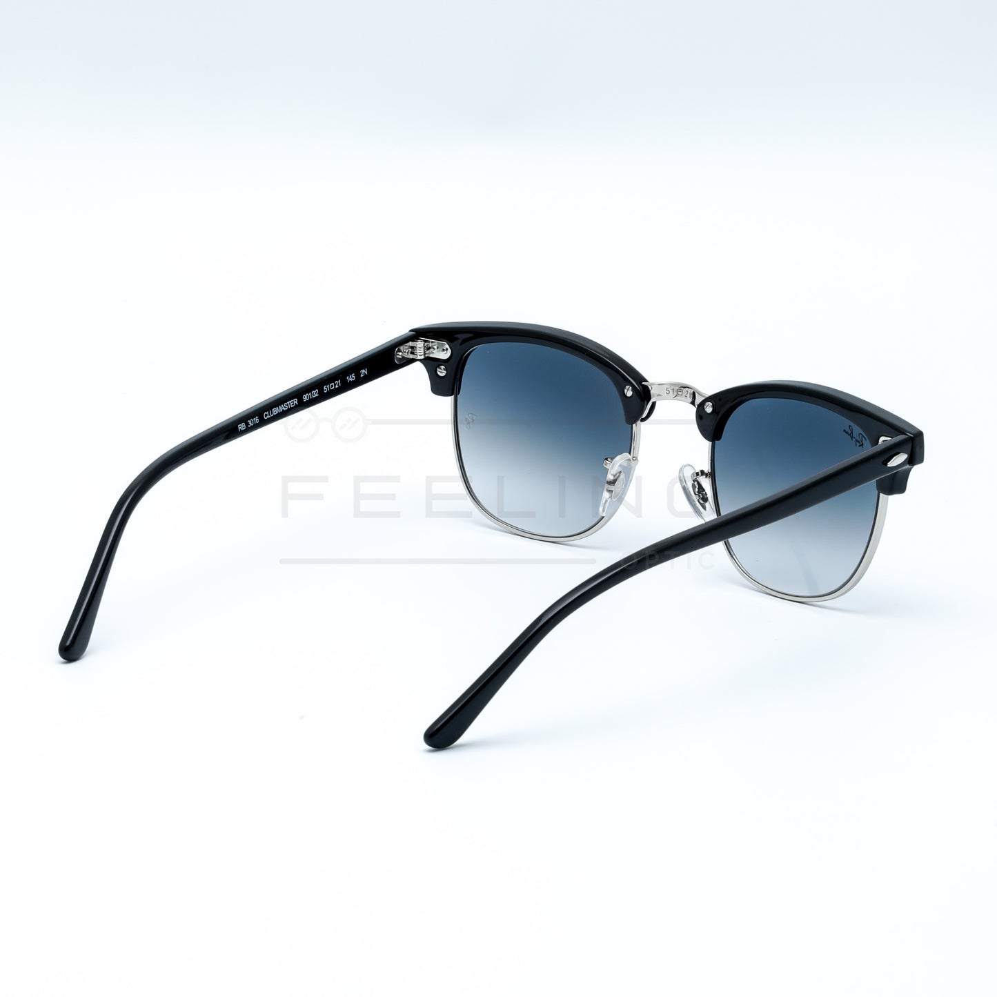 RAYBAN CLUBMASTER RB-3016 - Bleu & Noir