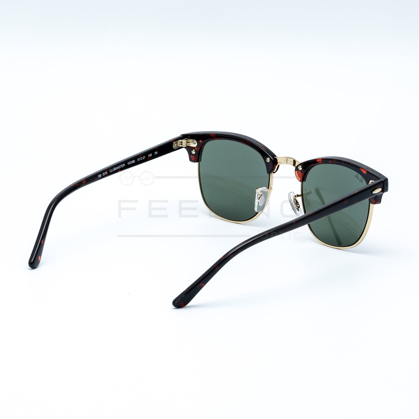 RAYBAN CLUBMASTER RB-3016 - Vert & Havane