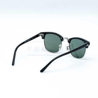 RAYBAN CLUBMASTER RB-3016 - Vert & Noir Silver