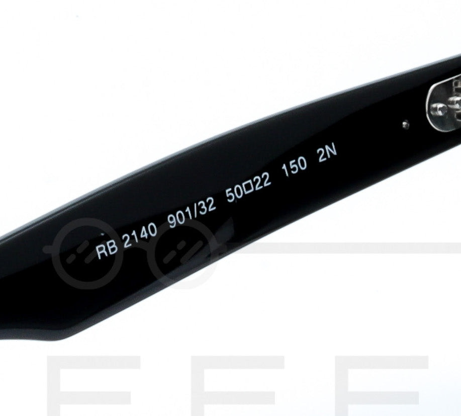 RAYBAN Wayfarer RB-2140 - Bleu & Noir