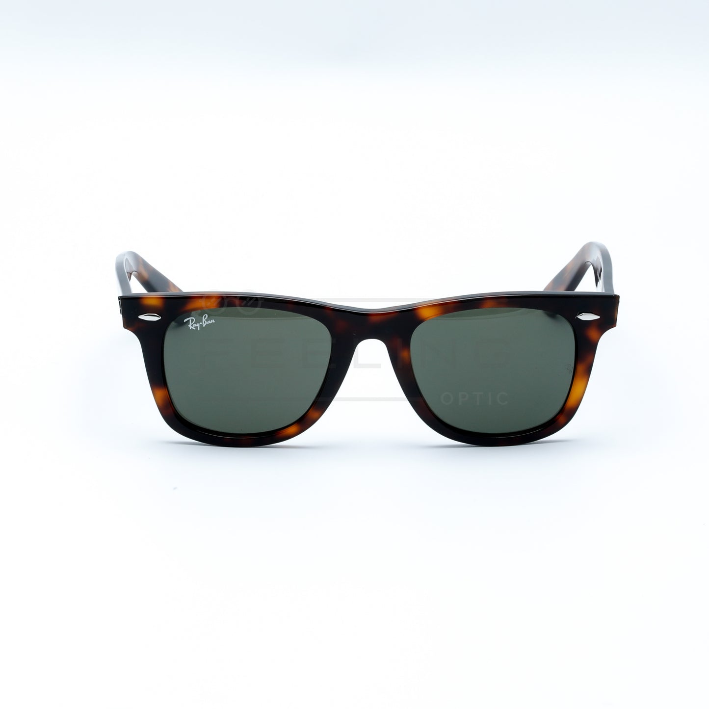 RAYBAN Wayfarer RB-2140 - Vert & Marron Havane
