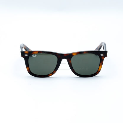 RAYBAN Wayfarer RB-2140 - Vert & Marron Havane
