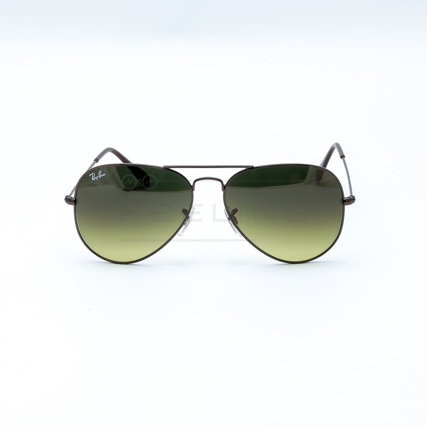 RAYBAN AVIATOR RB-3025 - Vert & Bronze