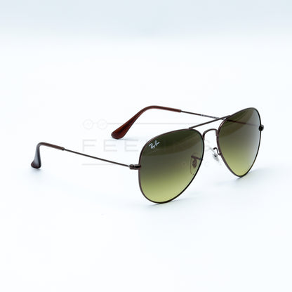 RAYBAN AVIATOR RB-3025 - Vert & Bronze