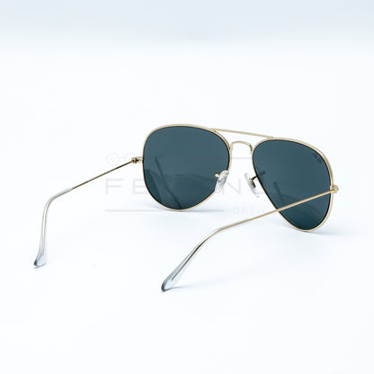 RAYBAN AVIATOR RB-3025 - Noir & Gold
