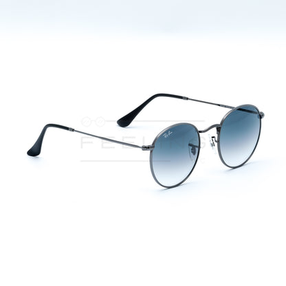 RAYBAN Round RB-3447 - Bleu & Gris