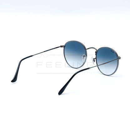 RAYBAN Round RB-3447 - Bleu & Gris